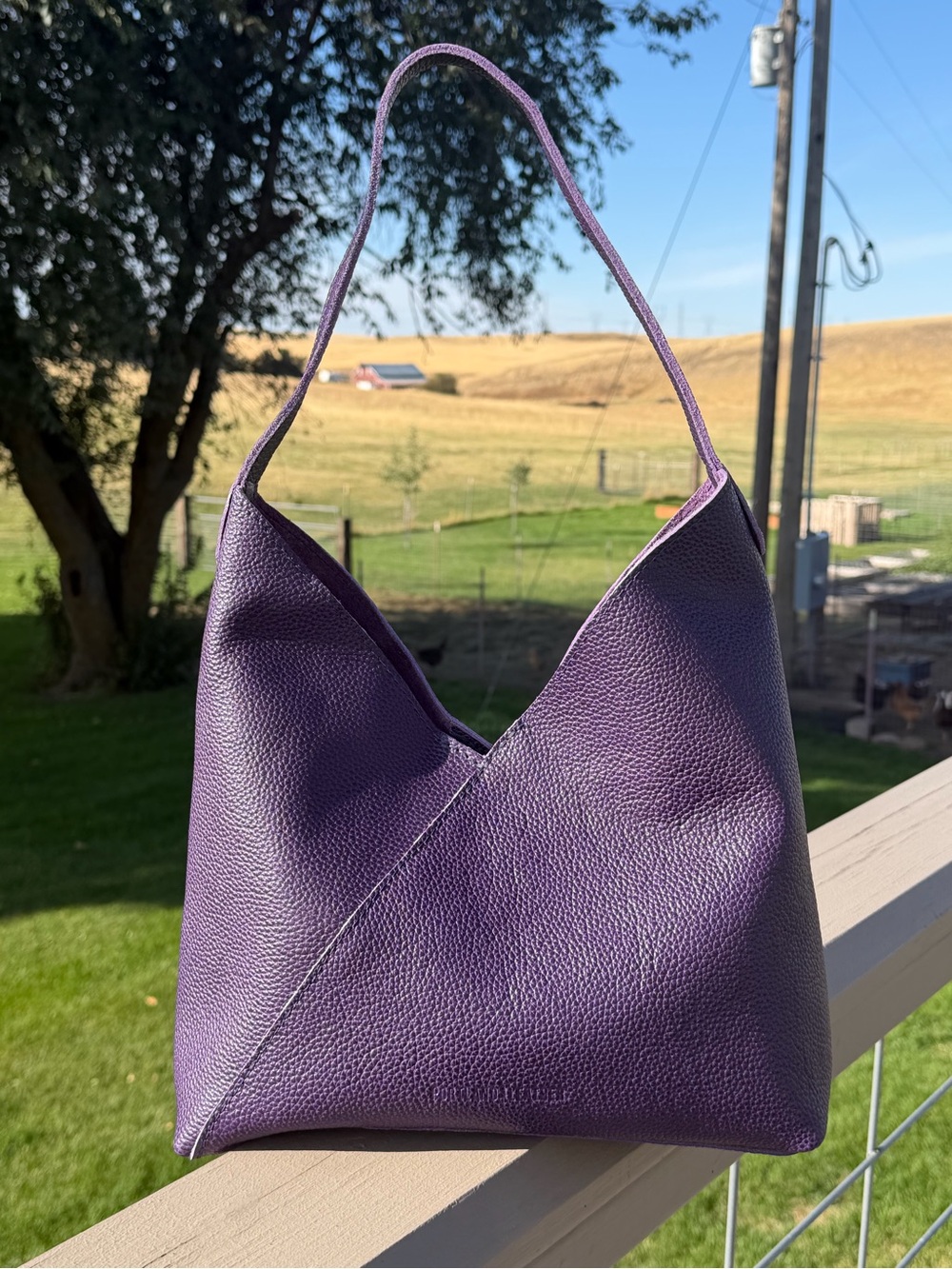 New Portland Leather Empire Large Naomi Bag
